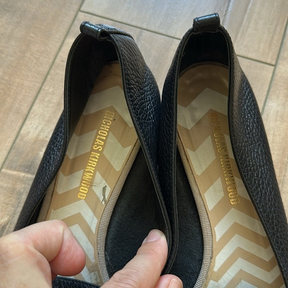 Nicholas Kirkwood Beya Loafers Leather Black Size 41 (11 US) - Picture 5 of 10